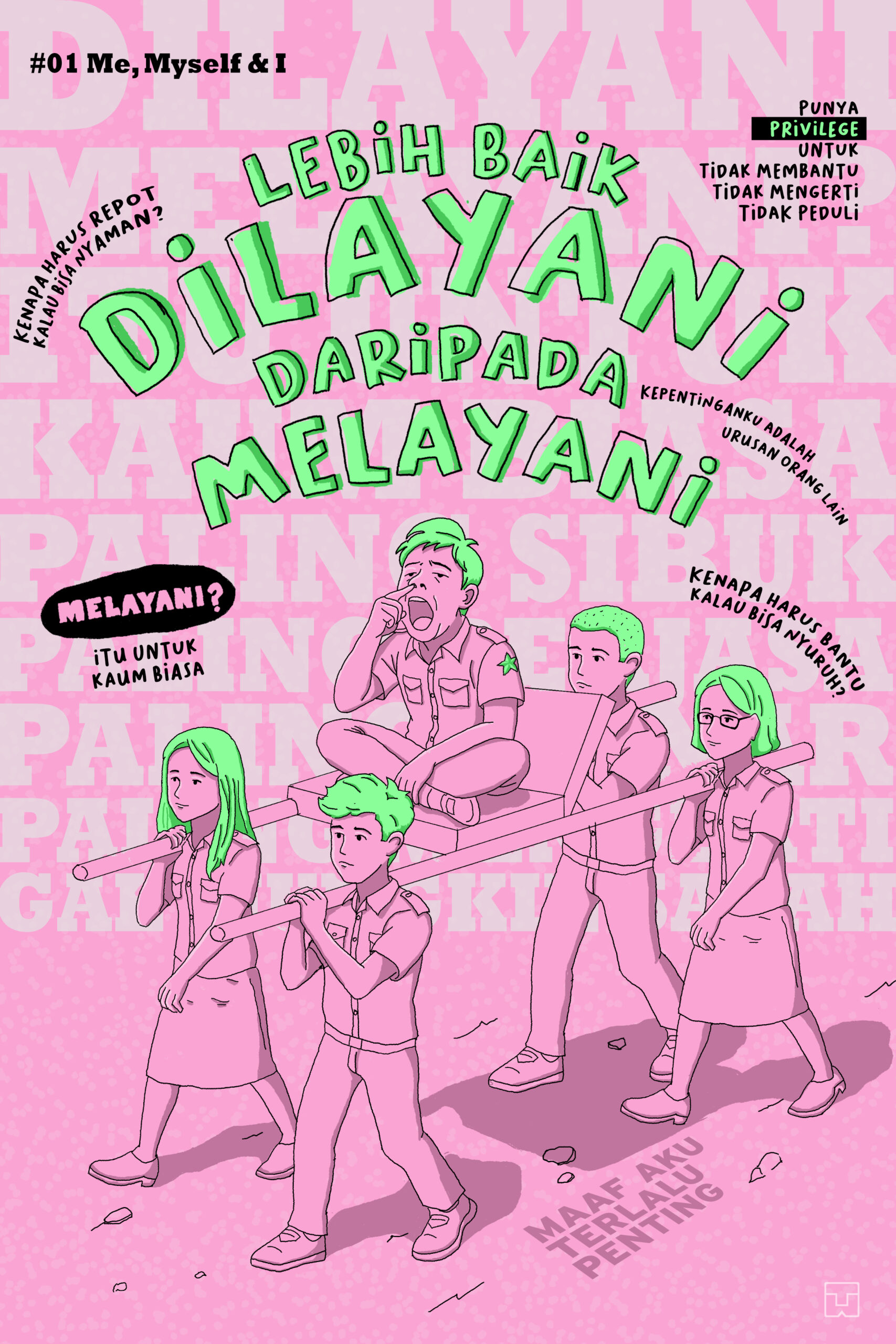 Lebih Baik DIlayani Daripada Melayani