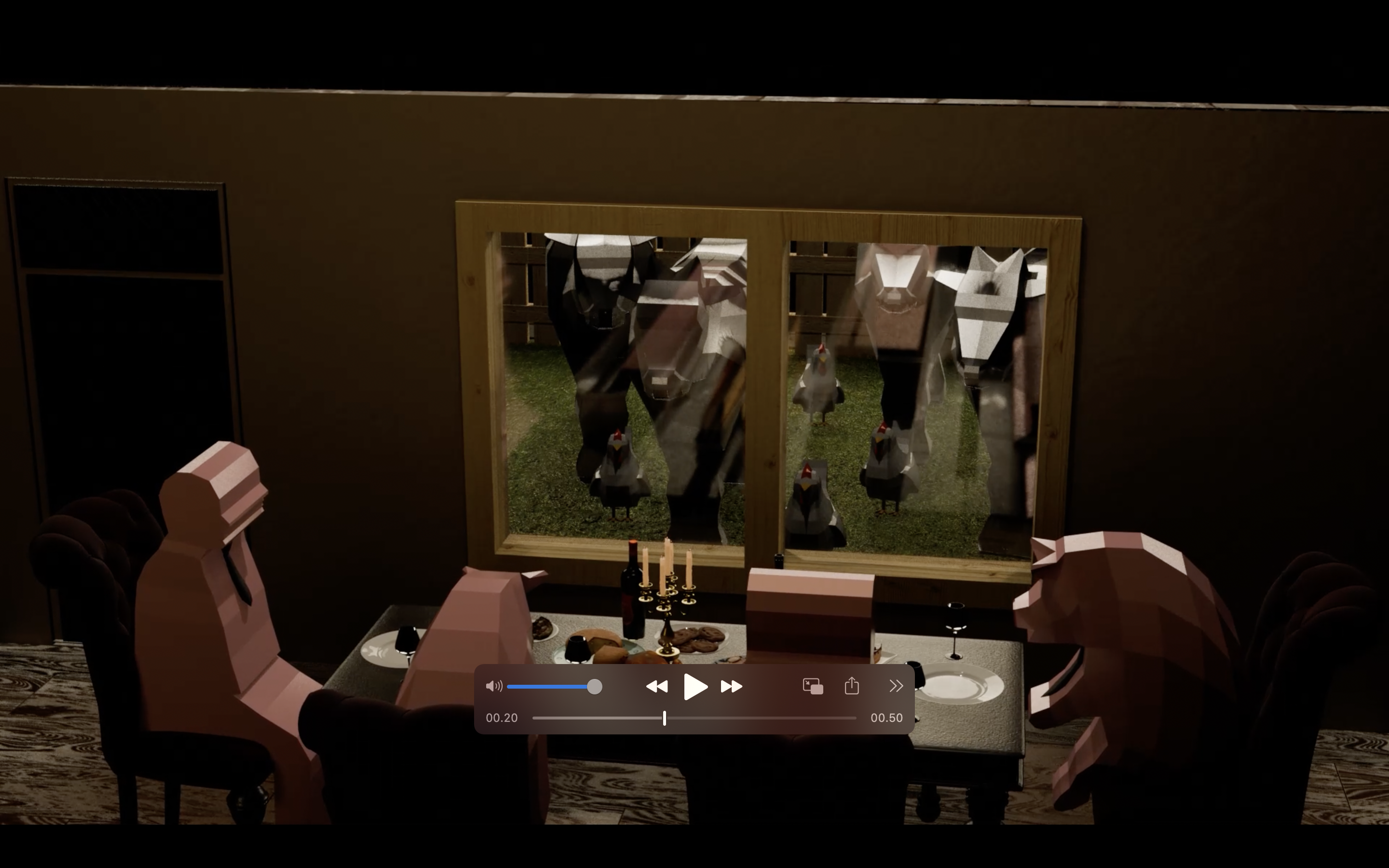 The Betrayal - Animal Farm\'s Last Scene