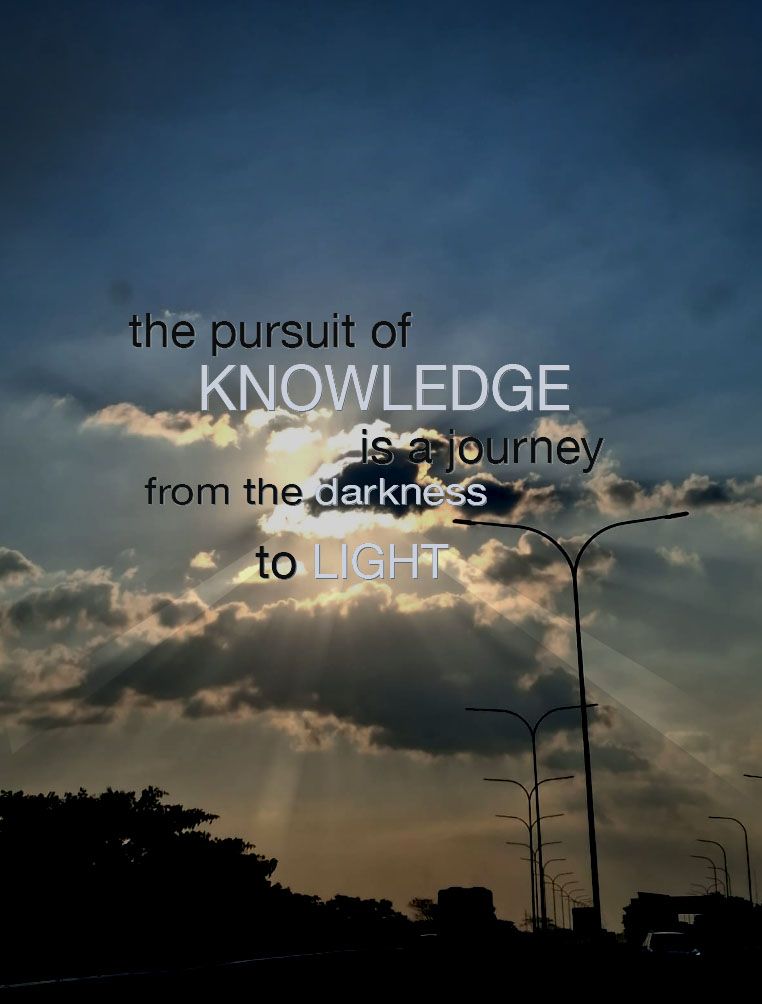 Knowledge is the LIGHT