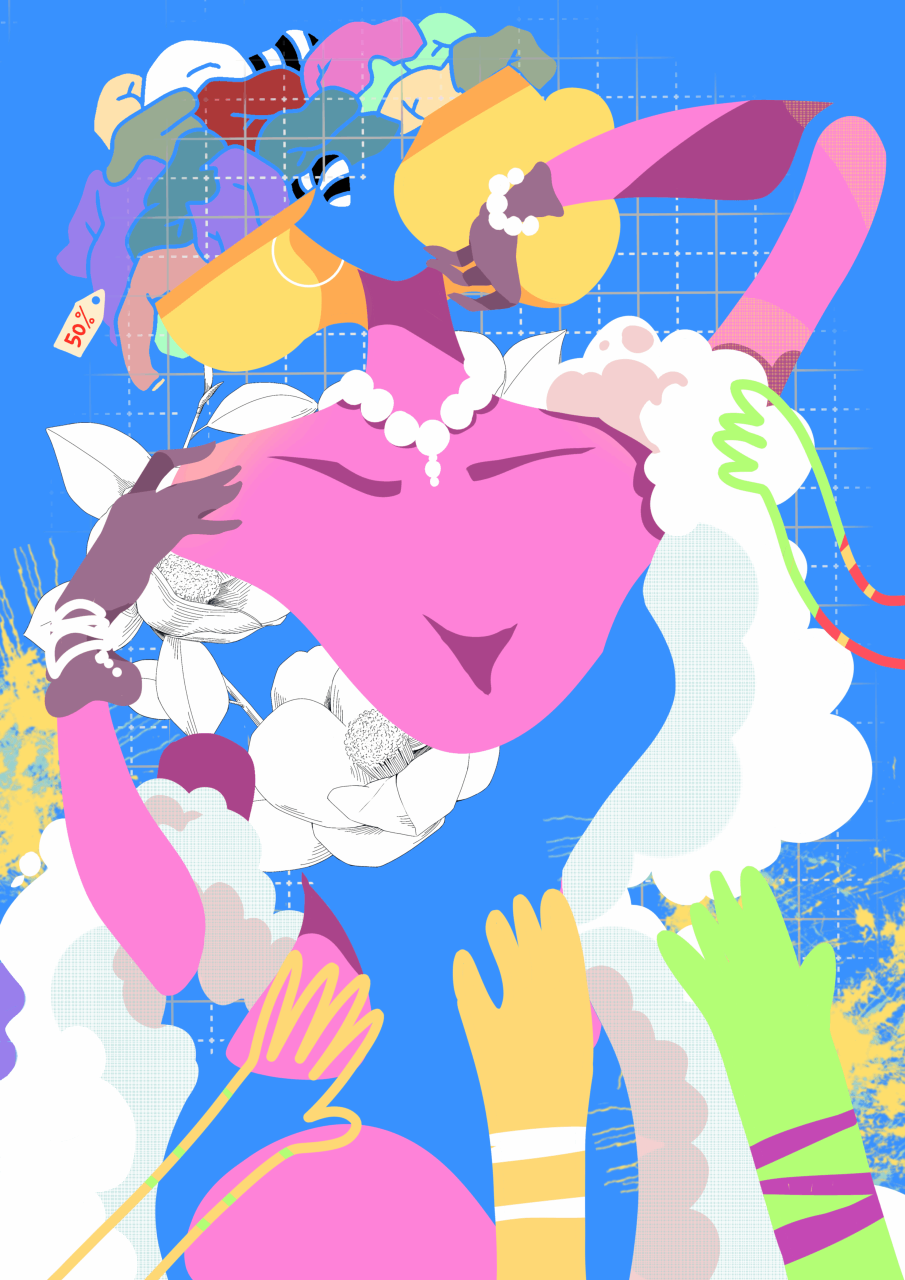 Beauty above the pain